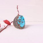 انگشتر فیروزه شجری زنانه کد 8764