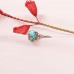 انگشتر فیروزه شجری زنانه کد 8768