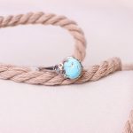 انگشتر فیروزه شجری زنانه کد 8772