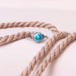 انگشتر فیروزه شجری زنانه کد 8774