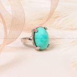 انگشتر فیروزه شجری زنانه کد 8794