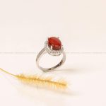 انگشتر عقیق یمن زنانه کد 8813