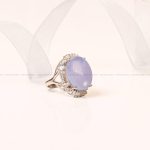 انگشتر عقیق سوسنی زنانه کد 8833