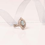 انگشتر توپاز زنانه کد 8853