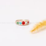 انگشتر میکس زنانه کد 8859