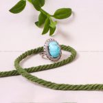 انگشتر فیروزه شجری زنانه کد 8867