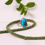 انگشتر فیروزه شجری زنانه کد 8869