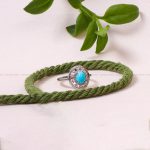 انگشتر فیروزه شجری زنانه کد 8878