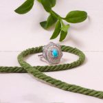 انگشتر فیروزه شجری زنانه کد 8888