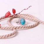 انگشتر فیروزه شجری زنانه کد 8900