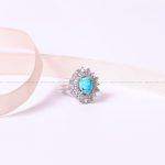 انگشتر فیروزه شجری زنانه کد 8905
