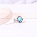 انگشتر فیروزه شجری زنانه کد 8906