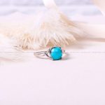 انگشتر فیروزه شجری زنانه کد 8915