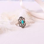 انگشتر فیروزه شجری زنانه کد 8916