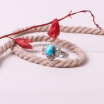 انگشتر فیروزه شجری زنانه کد 8925