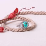 انگشتر فیروزه شجری زنانه کد 8929