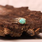 انگشتر فیروزه شجری مردانه کد 8935