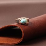 انگشتر فیروزه شجری مردانه کد 8936