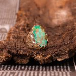 انگشتر فیروزه شجری مردانه کد 8953