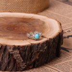 انگشتر فیروزه شجری مردانه کد 8983