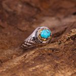 انگشتر فیروزه شجری مردانه کد 9050