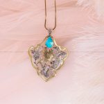 گردنبند فیروزه شجری کد 9069