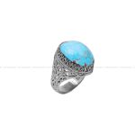 انگشتر فیروزه شجری مردانه کد 9073