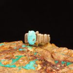 انگشتر فیروزه شجری مردانه کد 9103