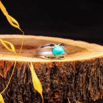 انگشتر فیروزه شجری مردانه کد 9109