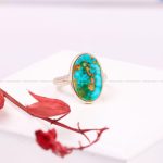 انگشتر فیروزه شجری زنانه کد 6884