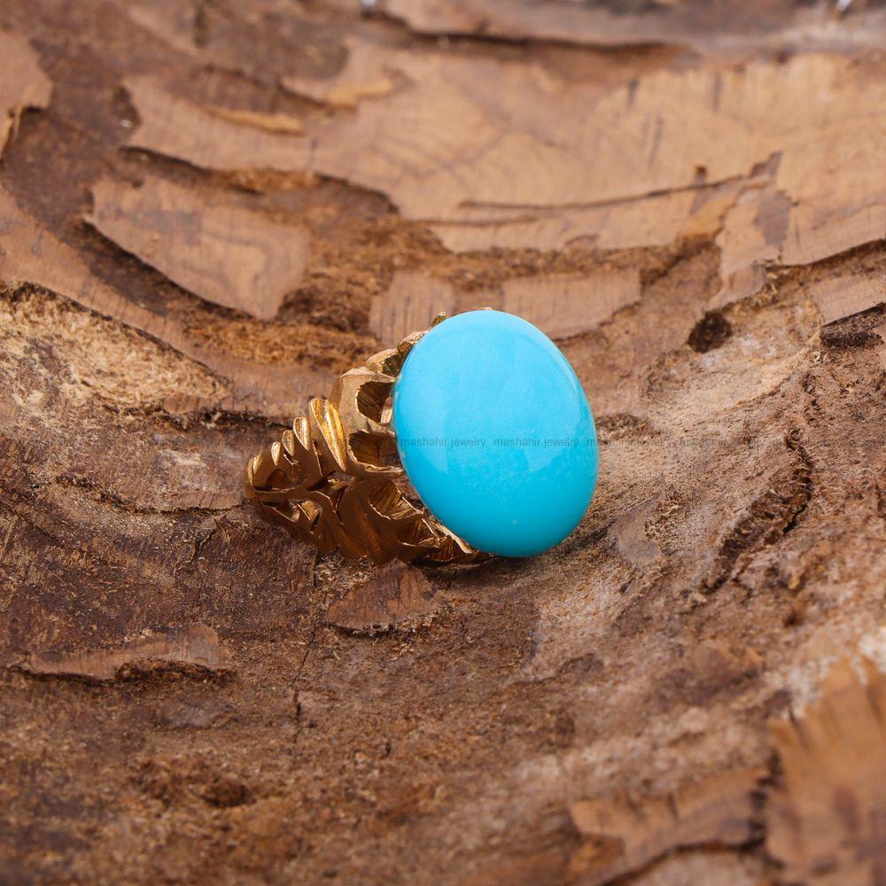 نگین فیروزه عجمی کد 6918