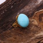 نگین فیروزه عجمی کد 6917