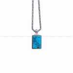 گردنبند فیروزه زنانه کد 10033