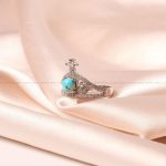 انگشتر فیروزه شجری زنانه کد 10529