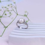 انگشتر طرح مروارید زنانه کد 10000