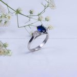 انگشتر یاقوت کبود سنتاتیک زنانه کد 10126