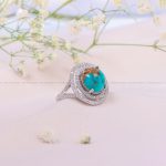 انگشتر فیروزه شجری زنانه کد 10177