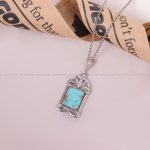 گردنبند فیروزه زنانه کد 10185