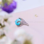 انگشتر فیروزه شجری زنانه کد 10211