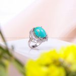 انگشتر فیروزه شجری زنانه کد 10225