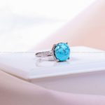 انگشتر فیروزه شجری زنانه کد 10233