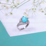 انگشتر فیروزه شجری زنانه کد 10247