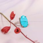 انگشتر فیروزه شجری زنانه کد 10320