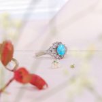 انگشتر فیروزه شجری زنانه کد 10327