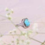 انگشتر فیروزه شجری زنانه کد 10329