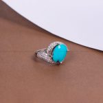 انگشتر فیروزه شجری زنانه کد 10338