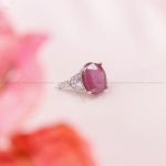 انگشتر یاقوت سرخ زنانه کد 10349