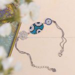 دستبند نقره زنانه کد 10389