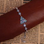 دستبند نقره زنانه کد 10401