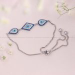 دستبند نقره زنانه کد 10571